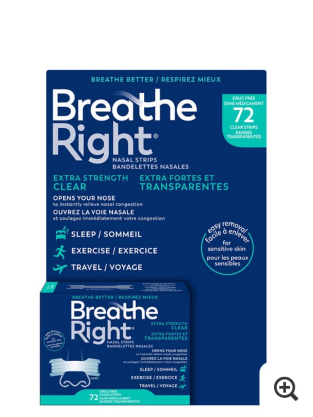 breathe right nasal strips